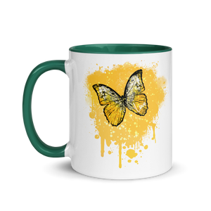 Golden Butterfly  - Mug