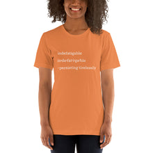 Load image into Gallery viewer, Indefatigable - Unisex t-shirt

