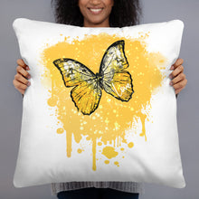 Load image into Gallery viewer, Butterfly Golden - Basic Pillow
