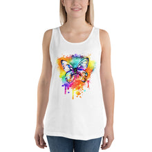 Load image into Gallery viewer, Butterfly - Multi - Unisex Tank Top
