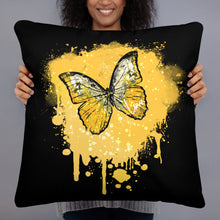 Load image into Gallery viewer, Butterfly Golden - Basic Pillow
