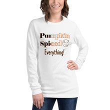 Load image into Gallery viewer, Pumpkin Spiced Everything! - Unisex Long Sleeve Tee
