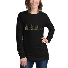 Load image into Gallery viewer, Christmas Trees - Unisex Long Sleeve Tee
