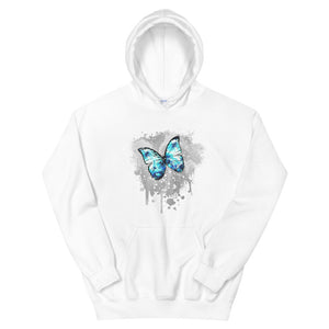 Butterfly Silver - Unisex Hoodie