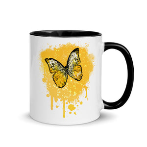 Golden Butterfly  - Mug