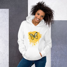 Load image into Gallery viewer, Butterfly Golden - Unisex Hoodie
