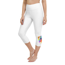Load image into Gallery viewer, Butterfly - Multi - Yoga Capri Leggings
