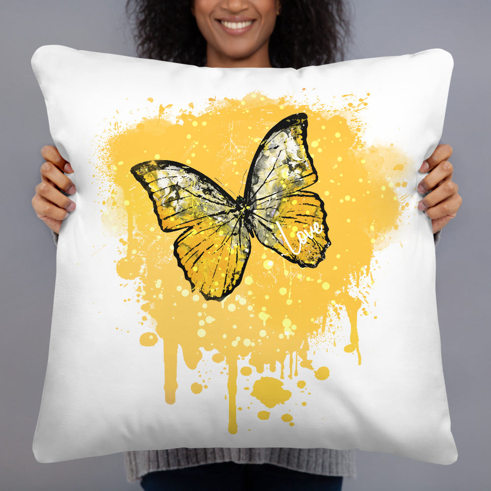 Butterfly Golden - Basic Pillow