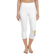 Load image into Gallery viewer, Butterfly - Multi - Yoga Capri Leggings
