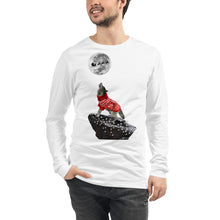 Load image into Gallery viewer, Wolf White Lights - Unisex Long Sleeve Tee
